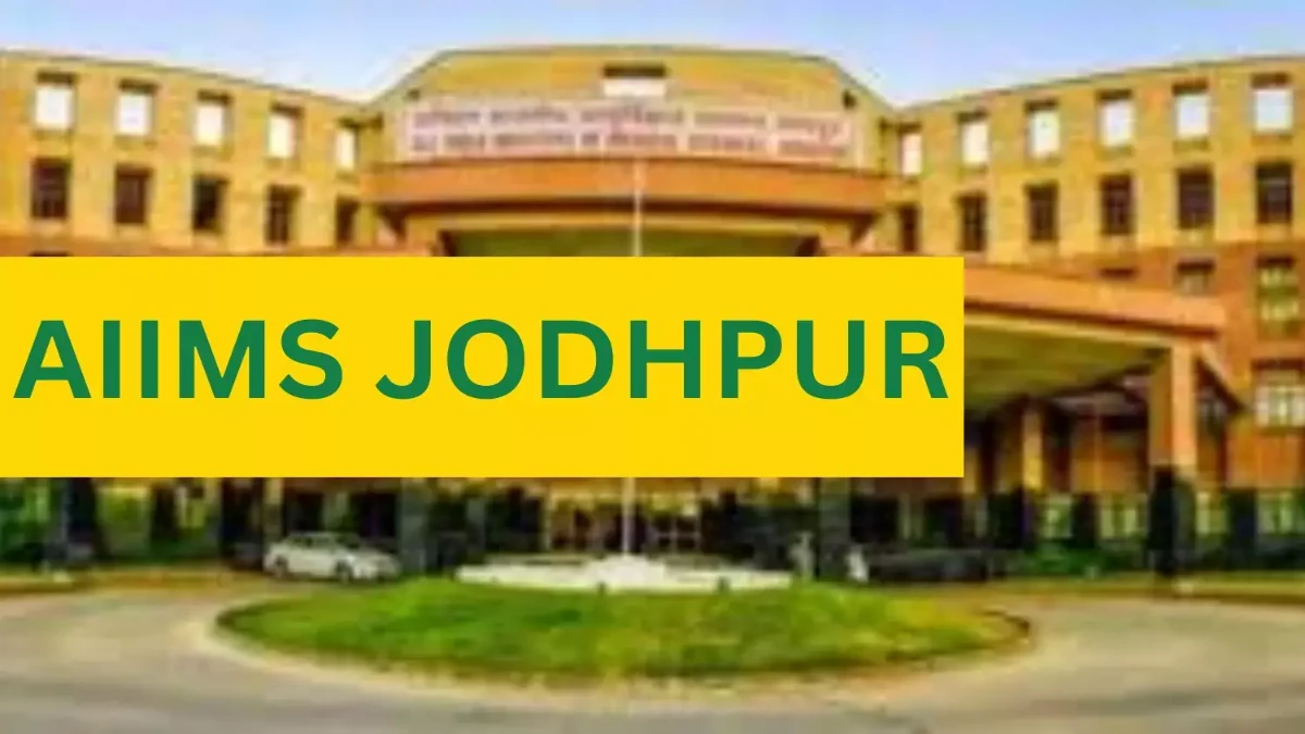 AIIMS Jodhpur Accountant Recruitment 2025 – Walk in Interview AIIMS Jodhpur