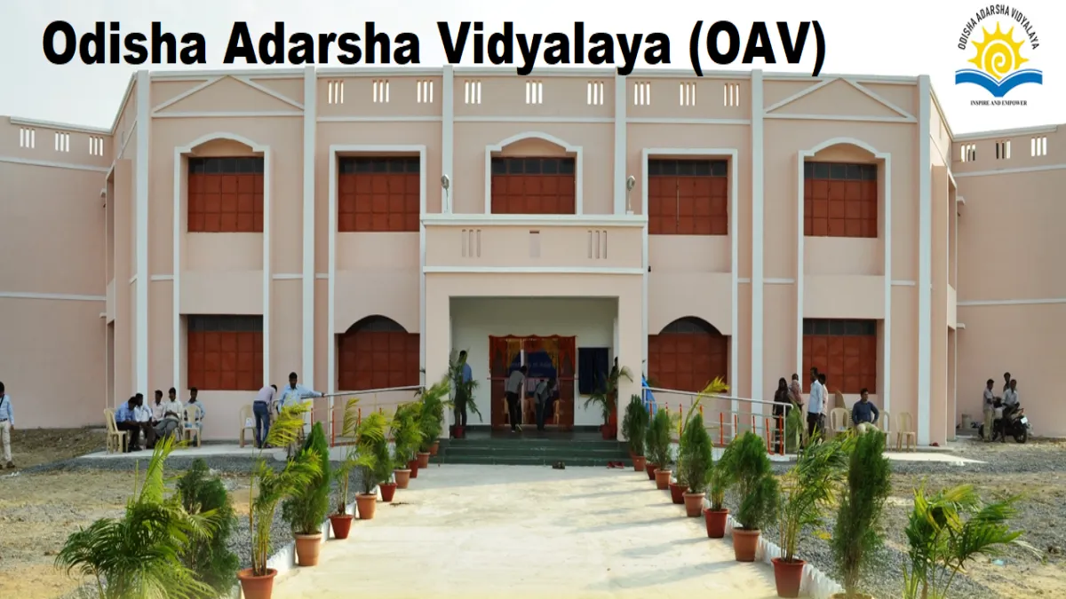 OAV Recruitment 2025 - Notification for Warden, Head Cook and More 05 Posts Odisha Adarsha Vidyalaya (OAV)