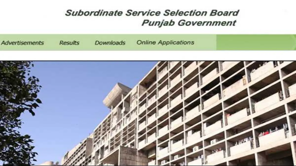 PSSSB Recruitment 2025 - Apply Online for Junior Engineer, Legal Advisor and More 34 Posts Punjab Subordinate Service Selection Board (PSSSB)